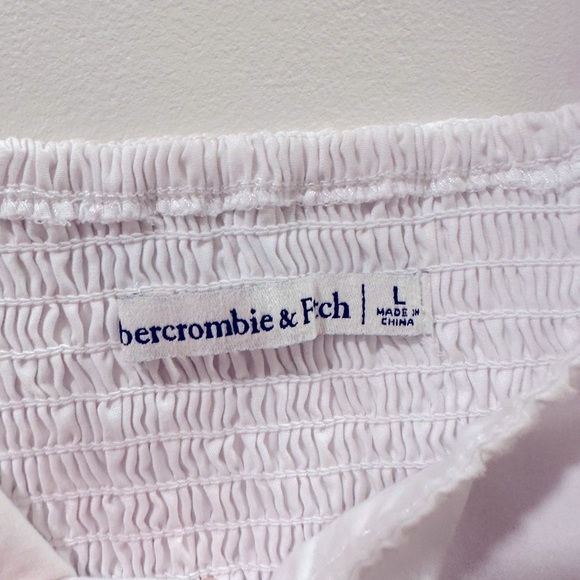 Abercrombie smocked babydoll top - Picture 2 of 3